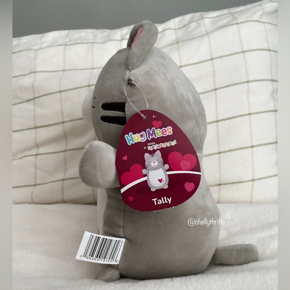Squishmallow Tally the Cat Valentines Hug Mees 10” - Picture 2 of 3